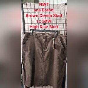 a.n.a Brown Casual Pants